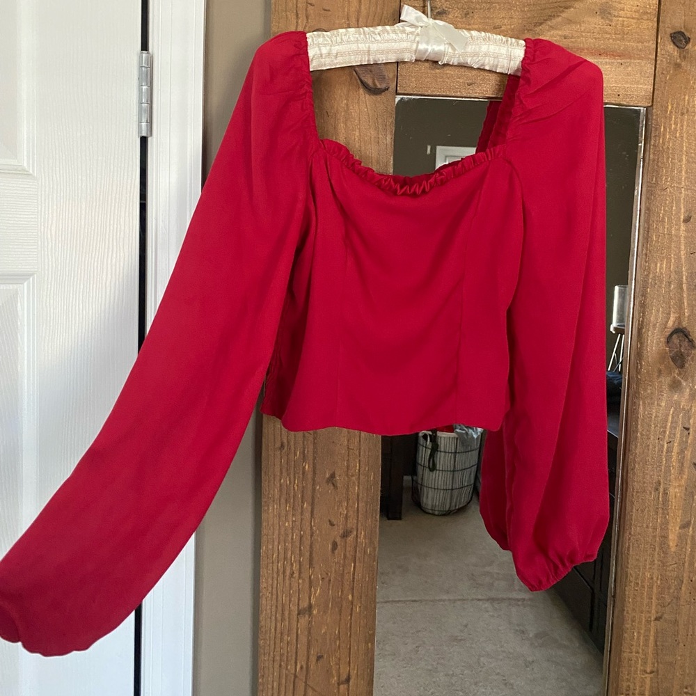 Women’s Crop Top Blouse